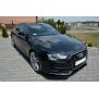 Maxton Design Front Ansatz V.2 / V2 für Audi S5 / A5 S-Line 8T FL schwarz Hochglanz
