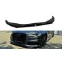 Maxton Design Front Ansatz V.2 / V2 für Audi S6 / A6 S-Line C7 schwarz Hochglanz