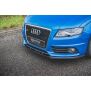 Maxton Design Front Ansatz für Audi S4 / A4 S-Line B8  schwarz Hochglanz