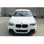 Maxton Design Front Ansatz für BMW 1er F20/F21 M-Power (vor Facelift) schwarz Hochglanz