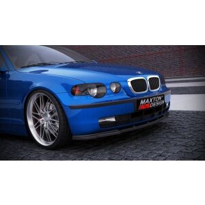 Maxton Design Front Ansatz für BMW 3er E46 COMPACT schwarz Hochglanz