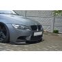 Maxton Design Front Ansatz für BMW M3 E92 / E93 vor Facelift schwarz Hochglanz