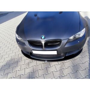 Maxton Design Front Ansatz für BMW M3 E92 / E93 (vor Facelift) schwarz Hochglanz