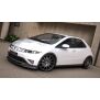 Maxton Design Front Ansatz für CIVIC MK8 vor Facelift schwarz Hochglanz