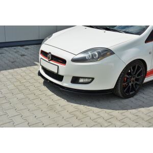 Maxton Design Front Ansatz für Fiat Bravo MK 2 SPORT schwarz Hochglanz