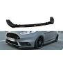 Maxton Design Front Ansatz für (Cupra) Ford Fiesta ST Mk7 FL schwarz Hochglanz