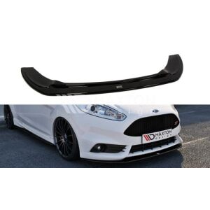 Maxton Design Front Ansatz V.2 / V2 für Ford Fiesta ST Mk7 FL schwarz Hochglanz