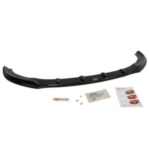 Maxton Design Front Ansatz für FORD FOCUS II Facelift schwarz Hochglanz