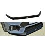 Maxton Design Front Ansatz V.2 / V2 für Ford Focus RS Mk3 schwarz Hochglanz