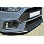 Maxton Design Front Ansatz V.2 / V2 für Ford Focus RS Mk3 schwarz Hochglanz