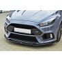 Maxton Design Front Ansatz V.3 / V3 für Ford Focus RS Mk3 schwarz Hochglanz