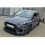 Maxton Design Front Ansatz V.3 / V3 für Ford Focus RS Mk3 schwarz Hochglanz