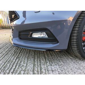 Maxton Design Front Ansatz für Ford Focus ST Mk3 FL (Cupra) schwarz Hochglanz