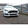 Maxton Design Front Ansatz V.1 / V1 für Ford Focus ST Mk3 FL schwarz Hochglanz
