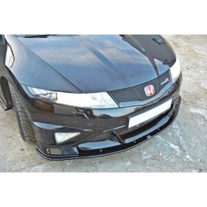 Maxton Design Front Ansatz für HONDA CIVIC VIII TYPE R GP schwarz Hochglanz