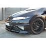 Maxton Design Front Ansatz für HONDA CIVIC VIII TYPE R GP schwarz Hochglanz