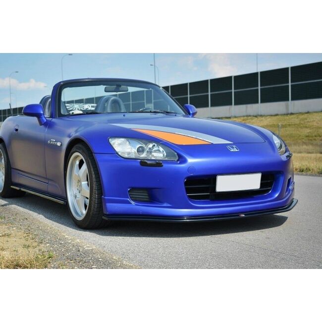 Maxton Design Front Ansatz für V.2 / V2 HONDA S2000 schwarz Hochglanz
