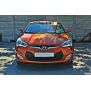 Maxton Design Front Ansatz für Hyundai Veloster schwarz Hochglanz
