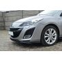 Maxton Design Front Ansatz für MAZDA 3 MK2 SPORT (vor Facelift) schwarz Hochglanz