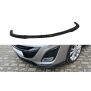 Maxton Design Front Ansatz für MAZDA 3 MK2 SPORT (vor Facelift) schwarz Hochglanz