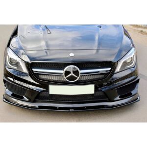 Maxton Design Front Ansatz für V.2 / V2 MERCEDES CLA...