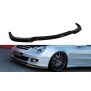 Maxton Design Front Ansatz für MERCEDES CLK W209 Facelift FÜR Serie schwarz Hochglanz