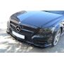Maxton Design Front Ansatz für MERCEDES CLS C218 AMG LINE schwarz Hochglanz