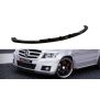 Maxton Design Front Ansatz für MERCEDES GLK W204 (FÜR STANDARD STOßSTANGE) schwarz Hochglanz