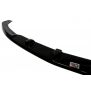 Maxton Design Front Ansatz für MERCEDES GLK W204 (FÜR STANDARD STOßSTANGE) schwarz Hochglanz