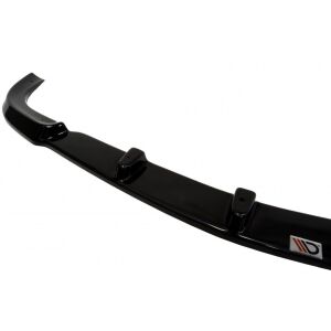 Maxton Design Front Ansatz für MERCEDES SLK R170 schwarz Hochglanz