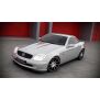 Maxton Design Front Ansatz für MERCEDES SLK R170 schwarz Hochglanz