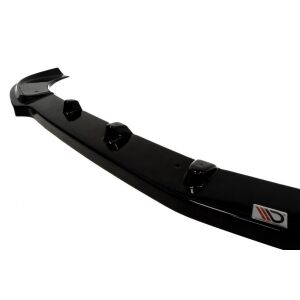 Maxton Design Front Ansatz für MERCEDES SLK R170 FÜR AMG 204 STOßSTANGE schwarz Hochglanz