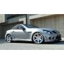 Maxton Design Front Ansatz für MERCEDES SLK R171 (FÜR ME-SLK-R171-AMG204-F1) schwarz Hochglanz