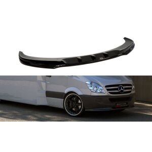 Maxton Design Front Ansatz für Mercedes Sprinter Mk2  schwarz Hochglanz