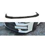 Maxton Design Front Ansatz V.1 / V1 für Mitsubishi Lancer Evo X schwarz Hochglanz
