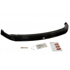 Maxton Design Front Ansatz für Nissan 370Z schwarz Hochglanz