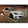 Maxton Design Front Ansatz für OPEL ASTRA J OPC / VXR V.1 / V1 schwarz Hochglanz