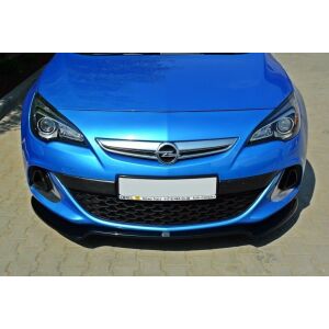 Maxton Design Front Ansatz für OPEL ASTRA J OPC / VXR V.2 / V2 schwarz Hochglanz