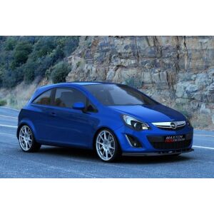 Maxton Design Front Ansatz für OPEL CORSA D Facelift...