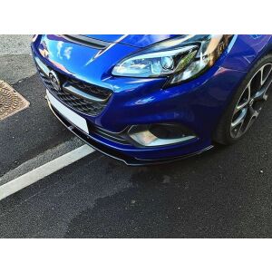 Maxton Design Front Ansatz für OPEL CORSA E OPC / VXR schwarz Hochglanz