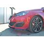 Maxton Design Front Ansatz für V.2 / V2 PEUGEOT 308 II GTI schwarz Hochglanz