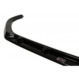 Maxton Design Front Ansatz für PEUGEOT 308 vor Facelift schwarz Hochglanz