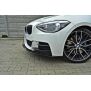 Maxton Design Racing Front Ansatz für BMW 1er F20/F21 M-Power (vor Facelift)