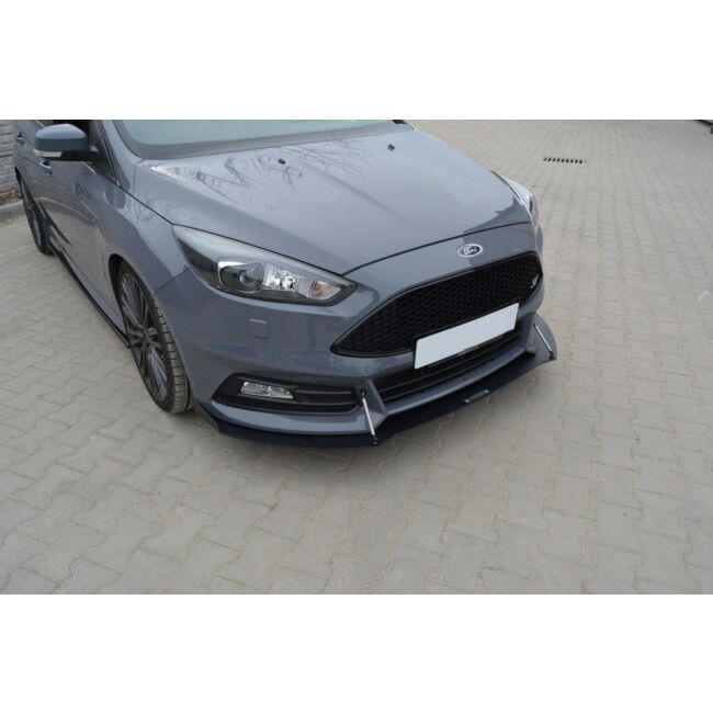 Maxton Design Sport Front Ansatz V.2 / V2 für Ford Focus ST Mk3 FL