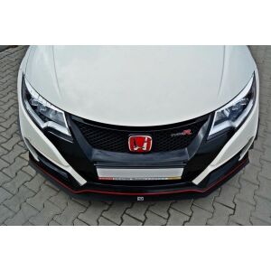 Maxton Design Racing Front Ansatz für V.1 / V1 HONDA CIVIC IX TYPE R