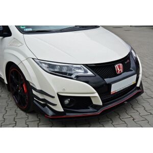 Maxton Design Racing Front Ansatz für V.1 / V1 HONDA CIVIC IX TYPE R