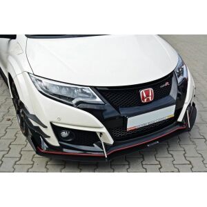 Maxton Design Racing Front Ansatz für V.2 / V2 HONDA CIVIC IX TYPE R