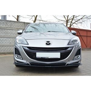 Maxton Design Racing Front Ansatz für MAZDA 3 MK2 SPORT (vor Facelift)