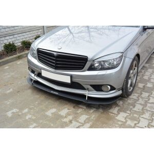 Maxton Design Racing Front Ansatz für Mercedes C W204 AMG-Line (vor Facelift)