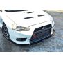 Maxton Design Racing Front Ansatz V.1 / V1 für Mitsubishi Lancer Evo X